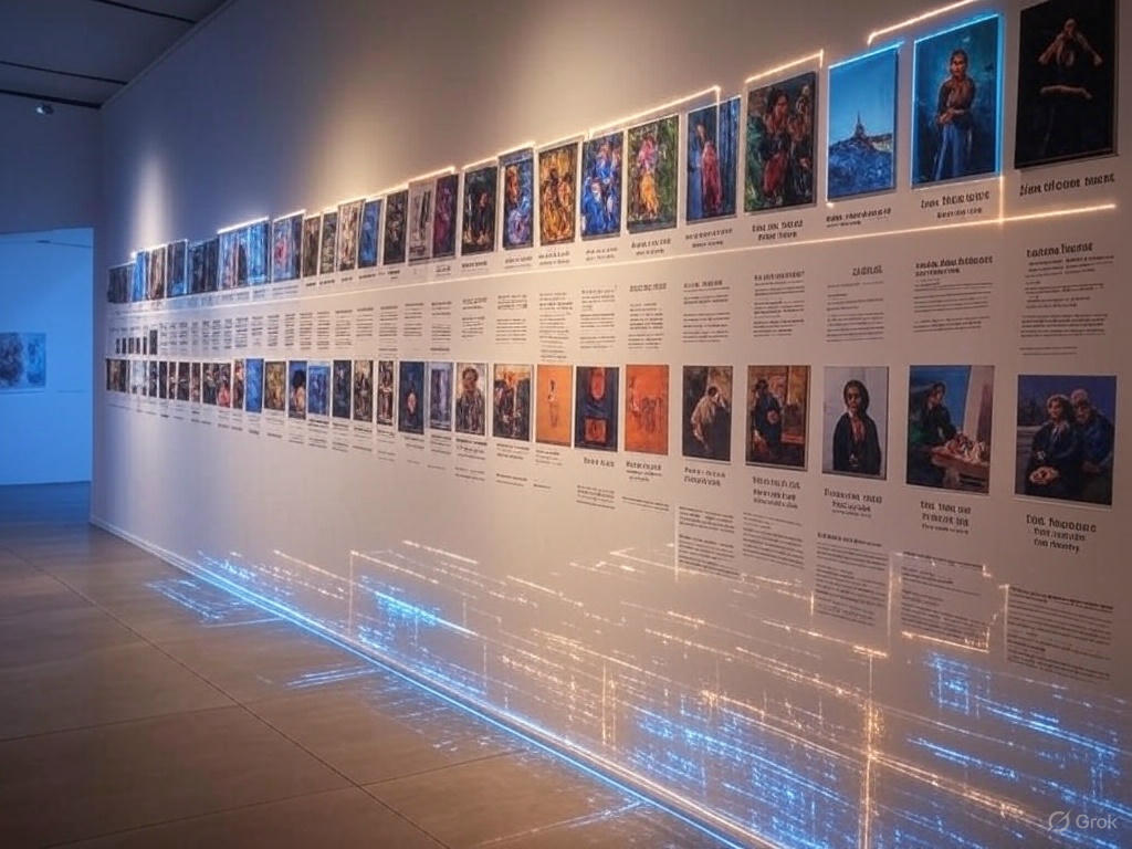 Evolution of Digital Art Timeline
